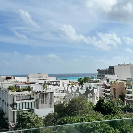 Departamento 5Th Av - Cerca De La Playa & Rooftop Pool Playa del Carmen Exterior photo